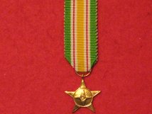 MINIATURE GUYANA CASTIGUES SERVICE OF COURAGE STAR MEDAL