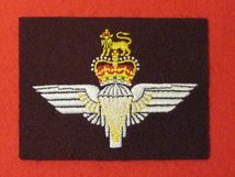 THE PARACHUTE REGIMENT MAROON BLAZER BADGE