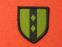 BRITISH ARMY 2ND INFANTRY BRIGADE FORMATION BADGE GREEN
