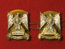 ROYAL SCOTS DRAGOON GUARDS MILITARY COLLAR BADGES