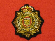 ROYAL LOGISTICS CORPS RLC OFFICERS BERET BADGE