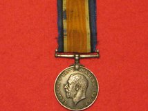 FULL SIZE BRITISH WAR MEDAL WW1 ORIGINAL MEDAL GVF NAMED TO PEPPERELL