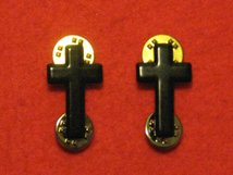 ROYAL ARMY CHAPLAINS DEPARTMENT RACHD PADRES - CHAPLAINS MILITARY COLLAR BADGES