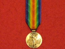 MINIATURE CZECH VICTORY MEDAL WW1 WORLD WAR 1 MEDAL