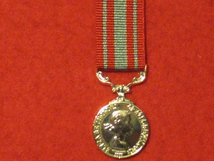 MINIATURE COASTGUARD AUXILIARY LONG SERVICE MEDAL POST 2011 EIIR