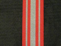 FULL SIZE COASTGUARD AUXILIARY LONG SERVICE MEDAL POST 2001 MEDAL RIBBON