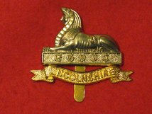 LINCOLNSHIRE REGIMENT WW1 CAP BADGE