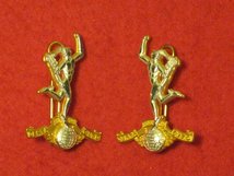 ROYAL SIGNALS REGIMENT OFFICERS MILITARY COLLAR BADGES