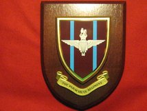 PARACHUTE REGIMENT REGIMENTAL WALL PLAQUE SHIELD