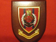 ROYAL ENGINEERS REGIMENTAL WALL PLAQUE SHIELD