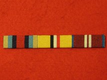 OSM AFGHANISTAN . OP TELIC . DIAMOND JUBILEE MEDAL RIBBON SEW ON BAR