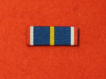 NATIONAL SERVICE COMMEMORATIVE MEDAL RIBBON SEW ON BAR