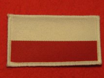 POLAND POLISH FLAG BADGE