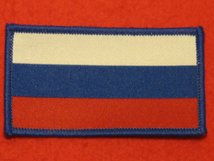 RUSSIA RUSSIAN FLAG BADGE