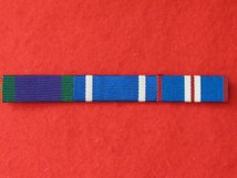 GSM NI AND NATO FORMER YUGOSLAVIA AND GOLDEN JUBILEE RIBBON SEW ON BAR