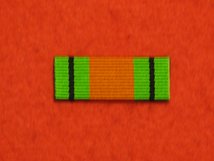 DEFENCE MEDAL WW2 RIBBON SEW ON BAR