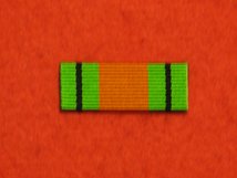 DEFENCE MEDAL WW2 RIBBON SEW ON BAR