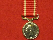 MINIATURE SEA GALLANTRY MEDAL SILVER EDWARD VII