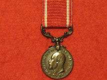 MINIATURE SEA GALLANTRY MEDAL BRONZE VERY VERY RARE MEDAL EDWARD VII