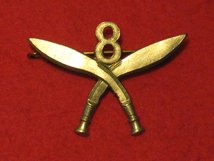 8TH GURKHA RIFLES CAP BADGE