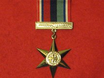 FULL SIZE COMMEMORATIVE VETERANS STAR MEDAL 