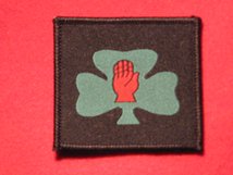 TACTICAL RECOGNITION FLASH BADGE 107 ULSTER REGIMENT TRF BADGE