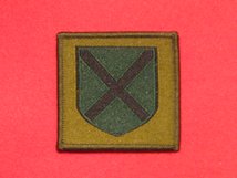 BRITISH ARMY 52ND LOWLAND BRIGADE FORMATION BADGE GREEN SHIELD PRE 2002 BADGE