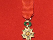 MINIATURE FRANCE LEGION D'HONNEUR MEDAL KNIGHT