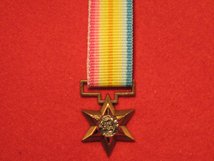 MINIATURE GWALIOR STAR MEDAL 1843 PUNNIAR STAR VERSION MEDAL