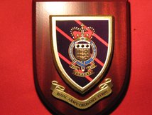 ROYAL ARMY ORDNANCE CORPS RAOC REGIMENTAL WALL PLAQUE SHIELD