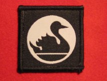 BRITISH ARMY 51ST INDEPENDENT INFANTRY BRIGADE FORMATION BADGE SWAN FACING RIGHT WW2