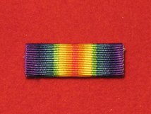 VICTORY MEDAL WW1 RIBBON SEW ON BAR