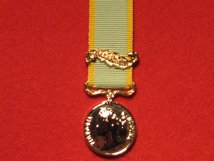 MINIATURE CRIMEA MEDAL 1856 WITH BALAKLAVA CLASP