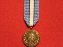 MINIATURE UNITED NATIONS CYPRUS MEDAL UNFICYP MEDAL