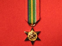 MINIATURE PACIFIC STAR MEDAL WW2 