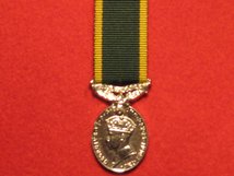 MINIATURE EFFICIENCY MEDAL GVI SINGAPORE