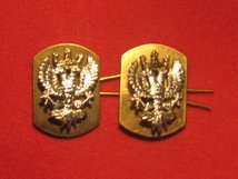 MERCIAN REGIMENT MILITARY COLLAR BADGES