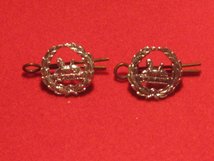 GLOUCESTER REGIMENT MILITARY COLLAR BADGES