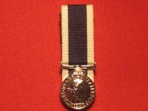 MINIATURE COURT MOUNTED ROYAL NAVY LSGC MEDAL EIIR