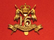 16TH QUEENS LANCERS CAP BADGE