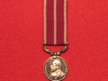 MINIATURE MERITORIOUS SERVICE MEDAL MSM EDWARD VII CONTEMPORARY GVF MEDAL