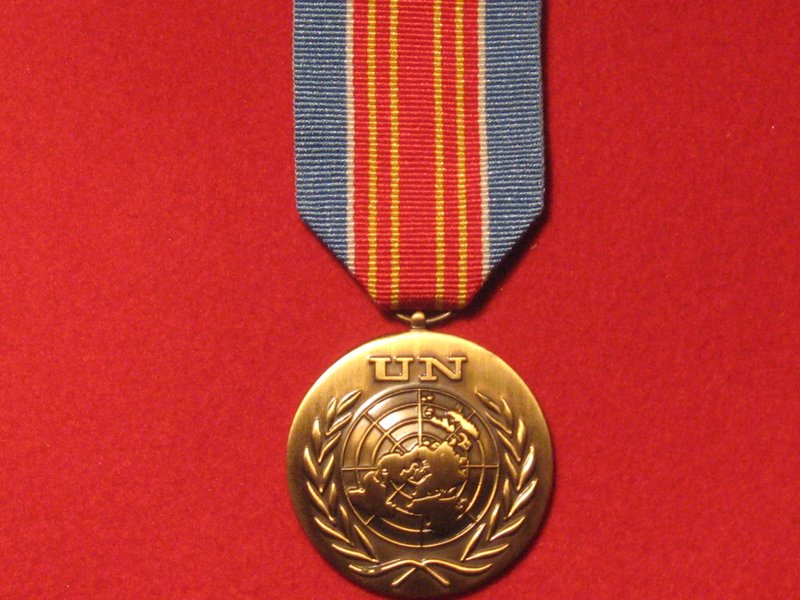 FULL SIZE UNITED NATIONS BOSNIA MEDAL UNPREDEP MEDAL - Hill Military Medals