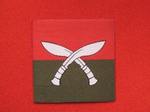 TACTICAL RECOGNITION FLASH BADGE BRIGADE OF GURKHAS TRF BADGE PLAIN EDGE