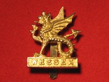 WESSEX BRIGADE CAP BADGE