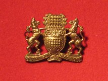 WESTMINSTER DRAGOONS CAP BADGE