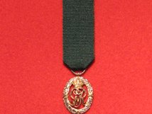 MINIATURE VOLUNTEER OFFICERS DECORATION MEDAL GEORGE V CONTEMPORARY MEDAL