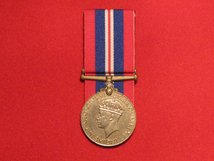 FULL SIZE COURT MOUNTED ORIGINAL WORLD WAR 2 END OF WAR MEDAL 1939 1945