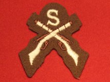 NUMBER 2 DRESS CROSSED RIFLES SNIPER BADGE