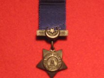 MINIATURE KHEDIVES STAR KHEDIVE'S STAR MEDAL 1882 CONTEMPORARY GF MEDAL