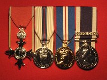 MEDAL SET - DEREK WEAVER MBE